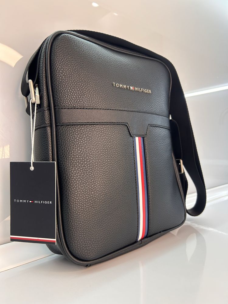 Сумка, барсетка TOMMY HILFIGER месенджер томмі, чоловіча барсетка
