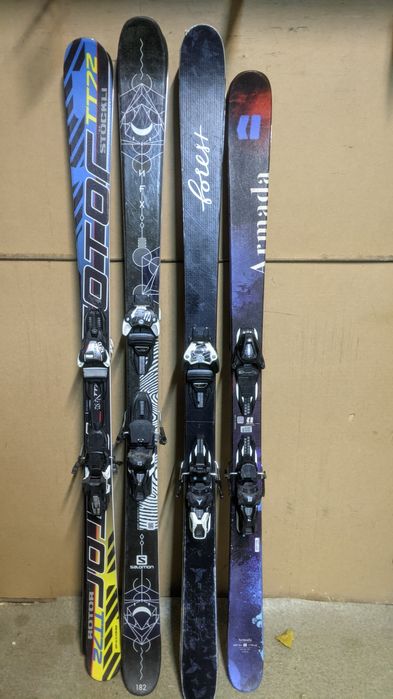 Лижі twin-tip твін-тіп, парк 170-182 см