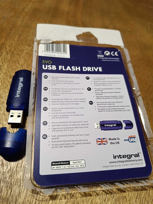 Pendrive  Integral evo 4 GB, USB 2.0