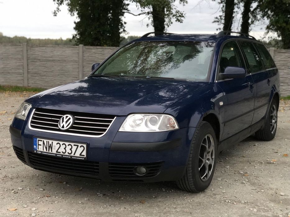 Volkswagen Passat B5 FL LIFT 2003r 1.9 TDI Klimatronic Tempomat Hak Zarejestrowany