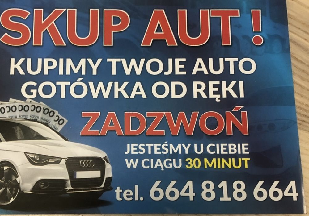 SKUP AUT! GOTÓWKA! Szczecin i okolice