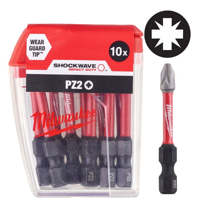zbiorcze op. bit shockwave pz2 50mm (10szt.)