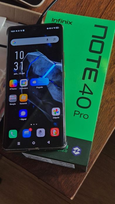 Infinix Note 40 Pro - złoty