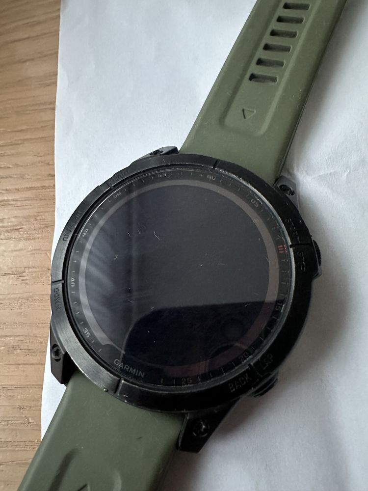 GARMIN 7 Sapphire Solar Gwarancja smartwatch z paskami