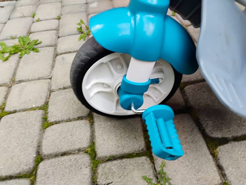 Wieloetapowy rowerek trójkołowy 2 w 1