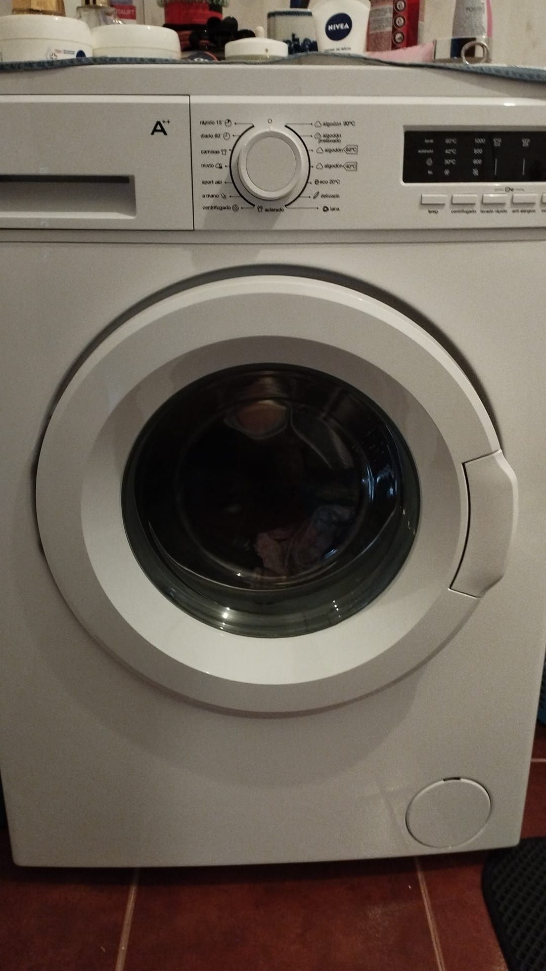 Máquina Lavar Roupa Teka Semi Nova