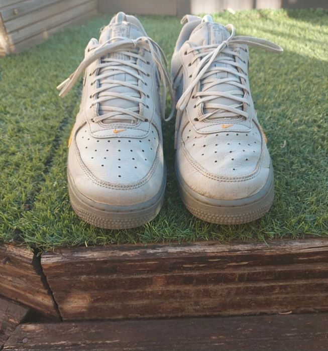 Nike Air Force 1 '07 “Wolf Grey Kumquat”