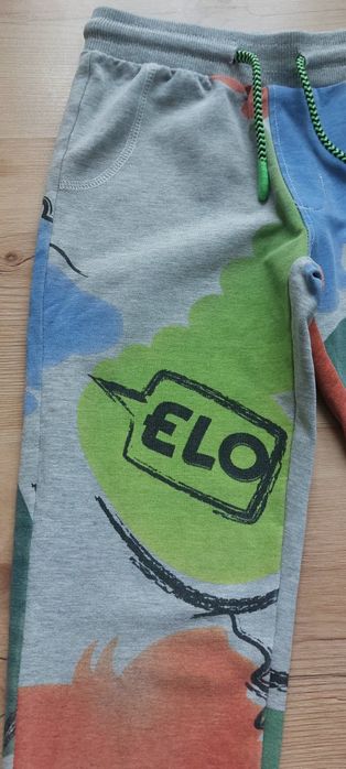 Spodnie dresowe 116 bawełniane