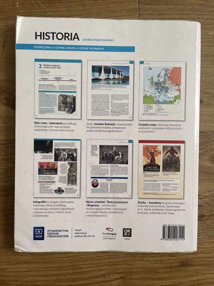 WSiP Historia 4 liceum i techniku