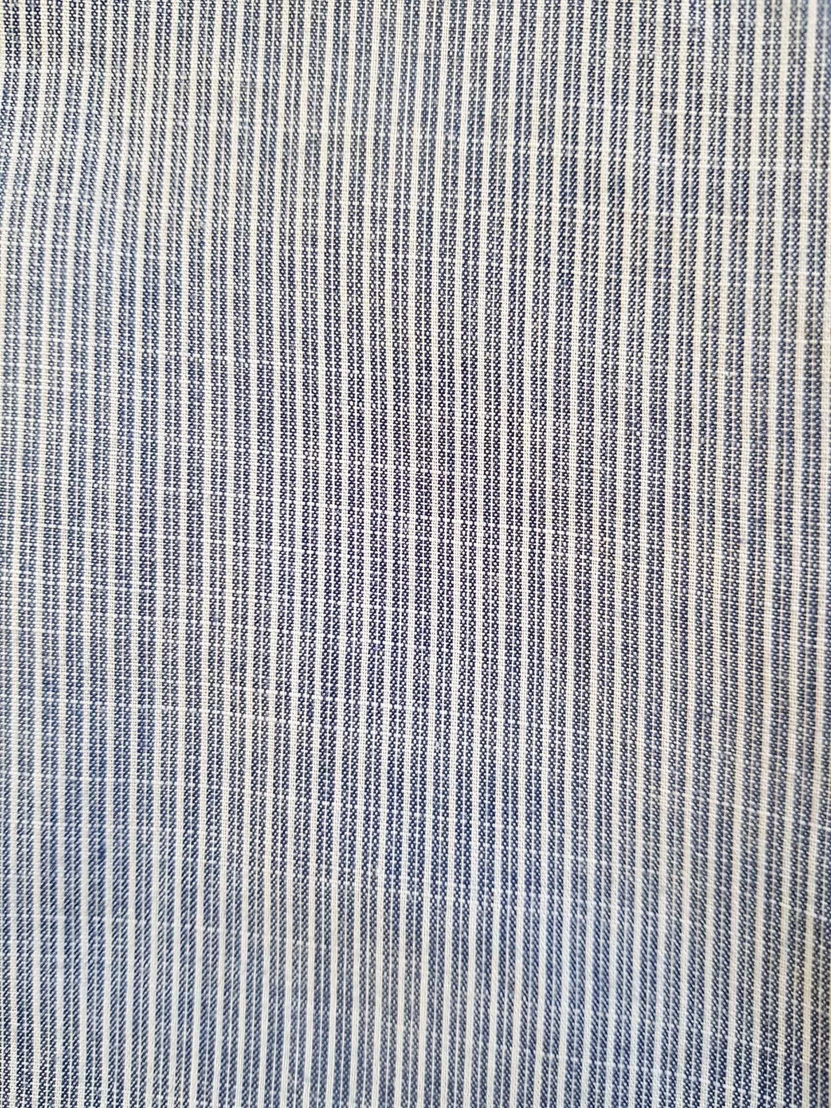 Koszula męska L, biało-niebieska