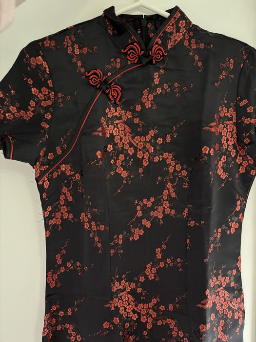 Vestido chinesa preto