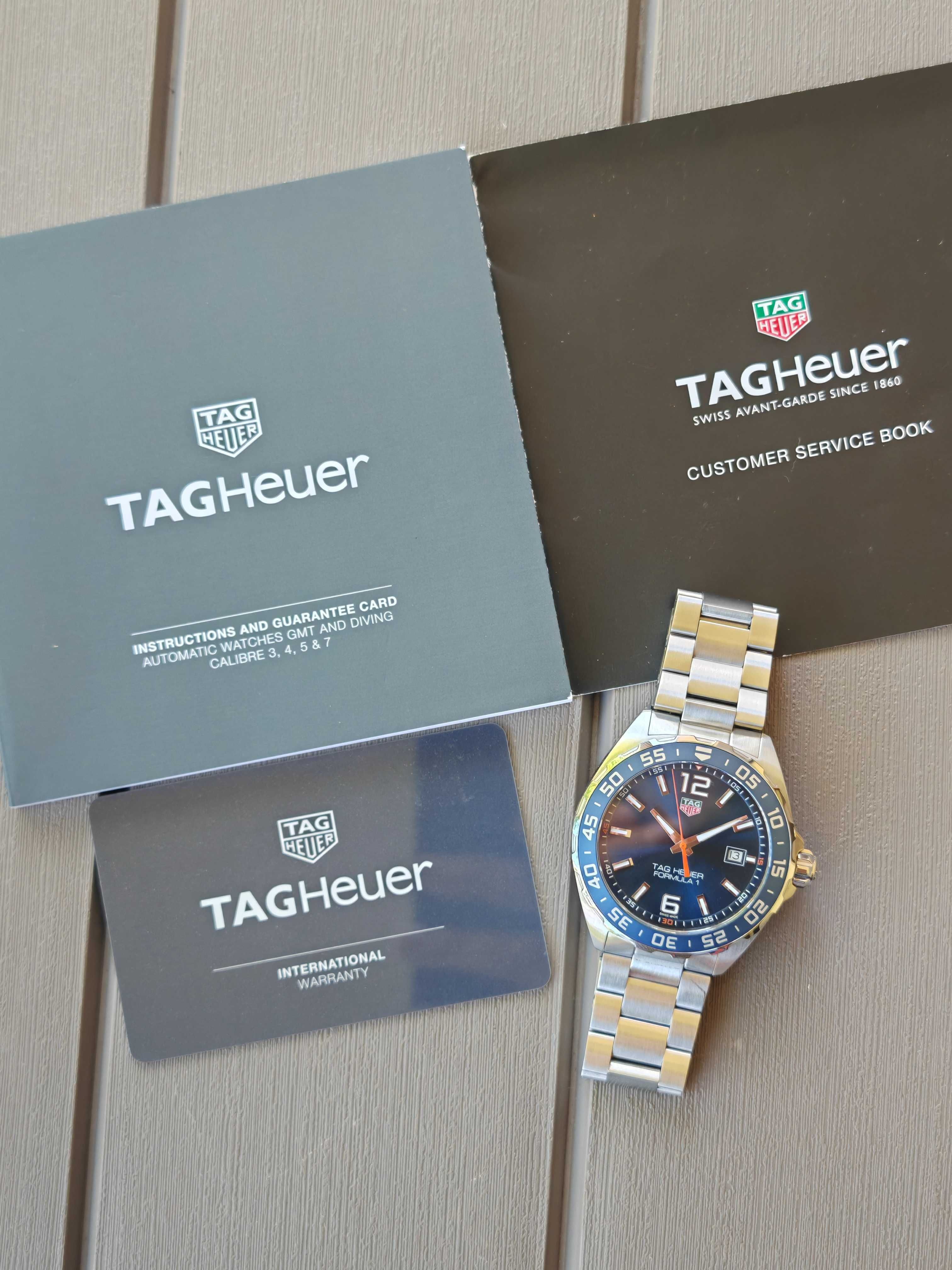 TAG HEUER Formula 1 WAZ1010.BA0842 Dokumenty Gwarancja 2025