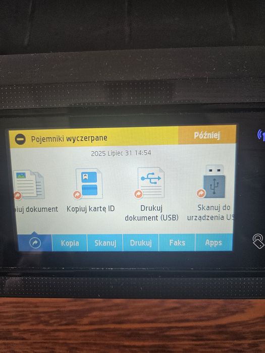 Wielofunkcyjne urządzenia hp officejet  pro 8730