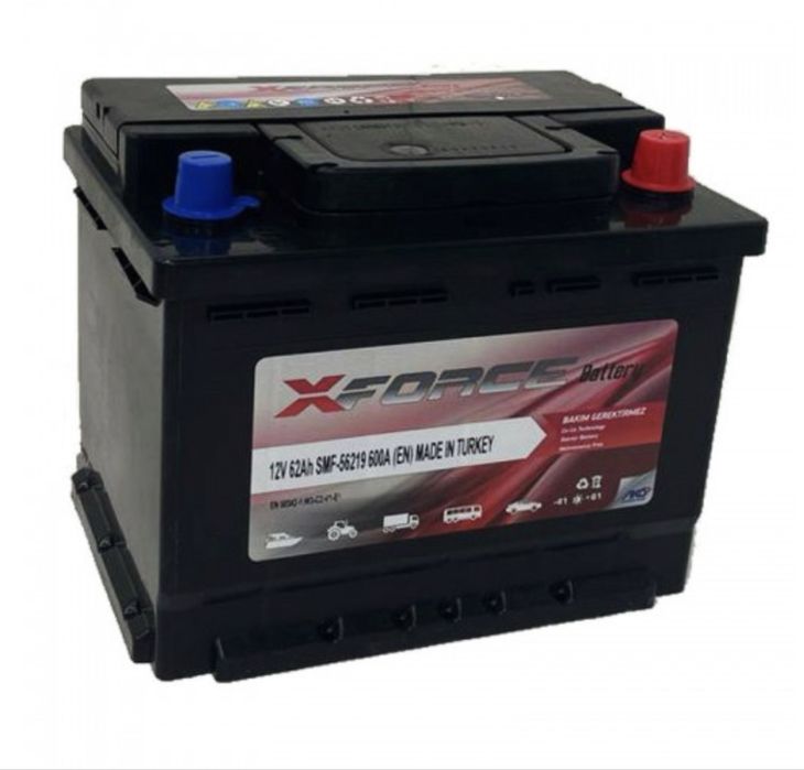 Аккумулятор X-FORCE 60Ah/540A R+ 60Ah, 510A, +R