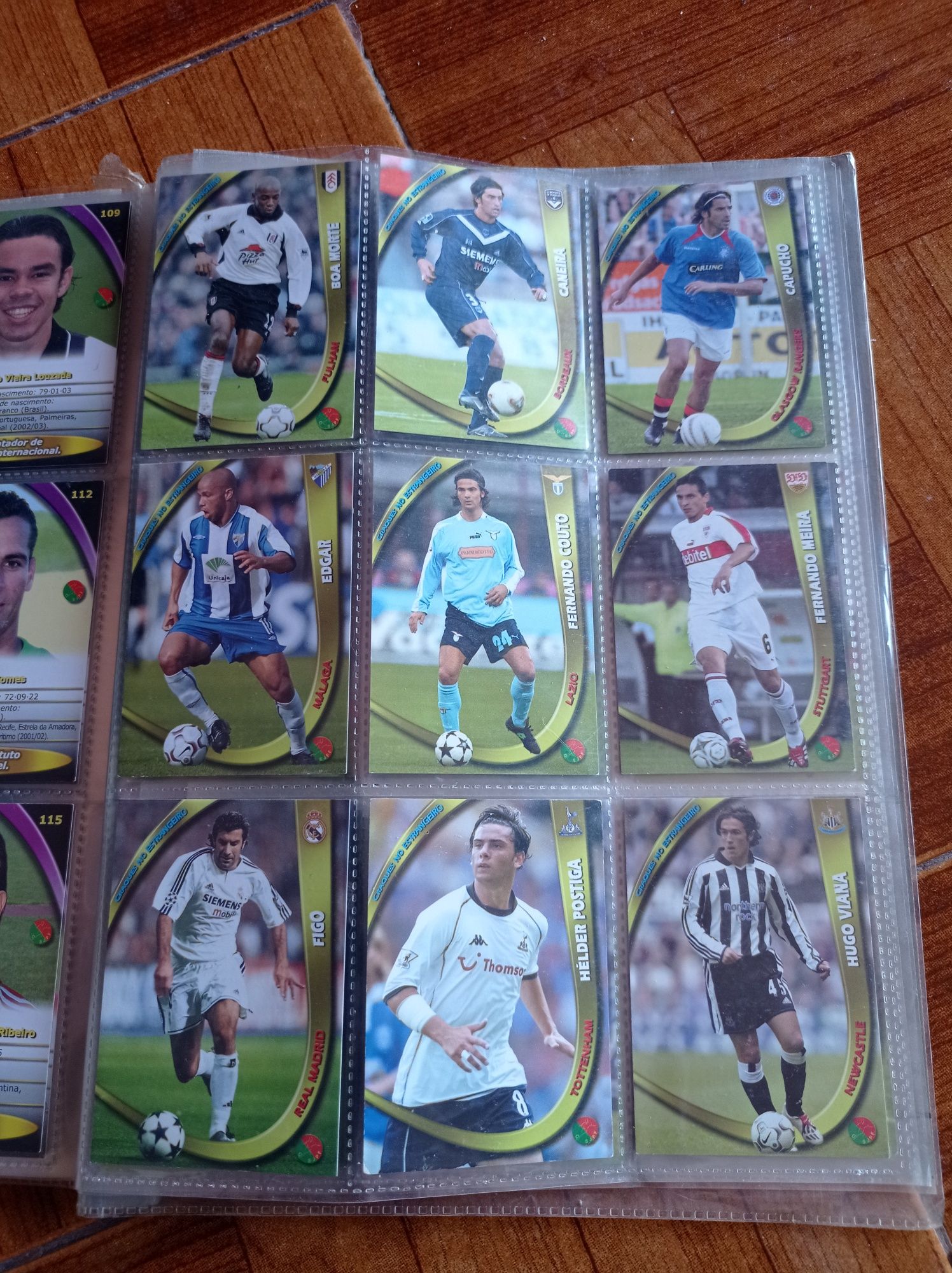 Caderneta completa mega craques 2004 Panini (de cromos / cartas)