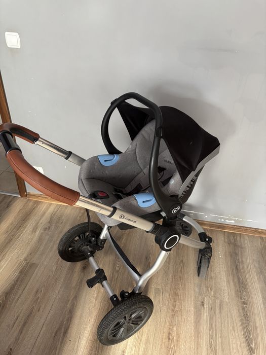 KINDERKRAFT wózek wilofunkcyjny + fotelik 3W1