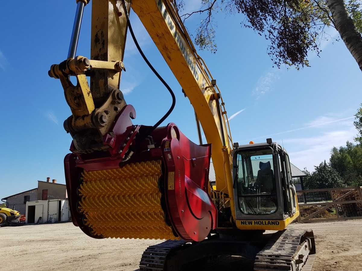 Oryginalna łyżka przesiewająca Rotastar do koparki 20-30 ton