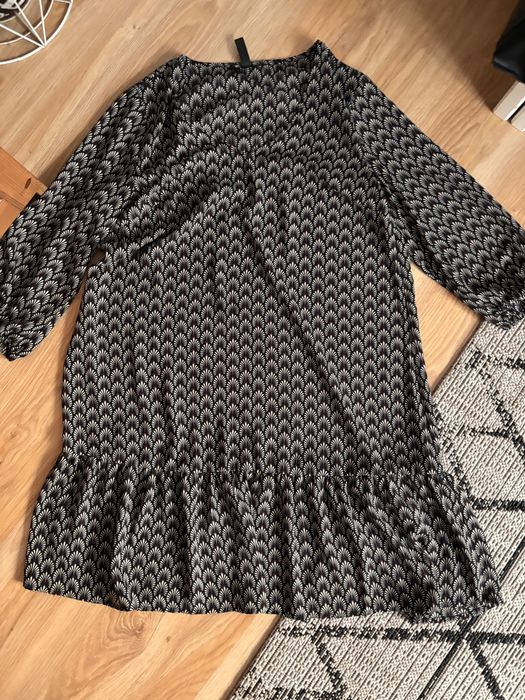 Zestaw paczka ubrań damskich sukienki kurtka spodnica koszula L 40