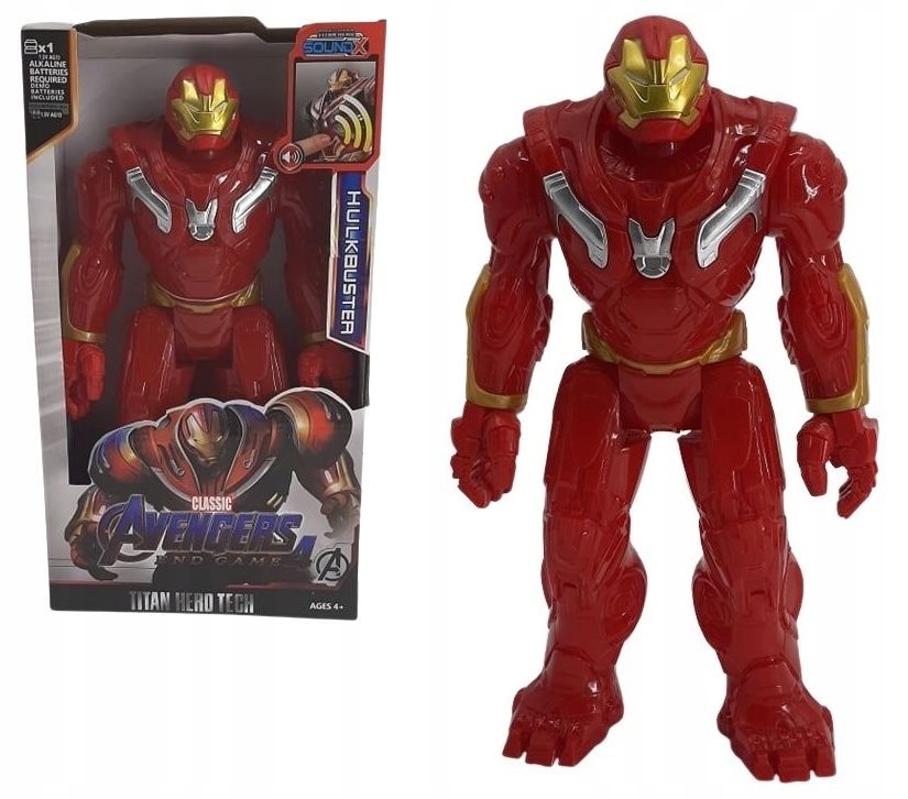 Hulk Buster Avengers Marvel Dźwięki 30Cm Iron Man