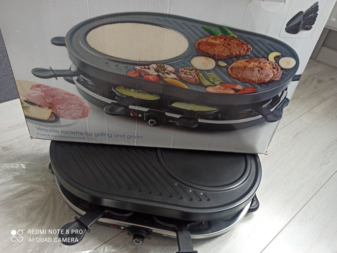 Grill + Raclette  Elektryczny