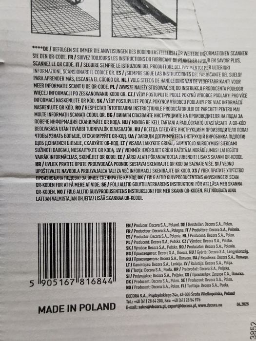 Podkład podłogowy do paneli laminowanych Multiprotec 1000 3in1