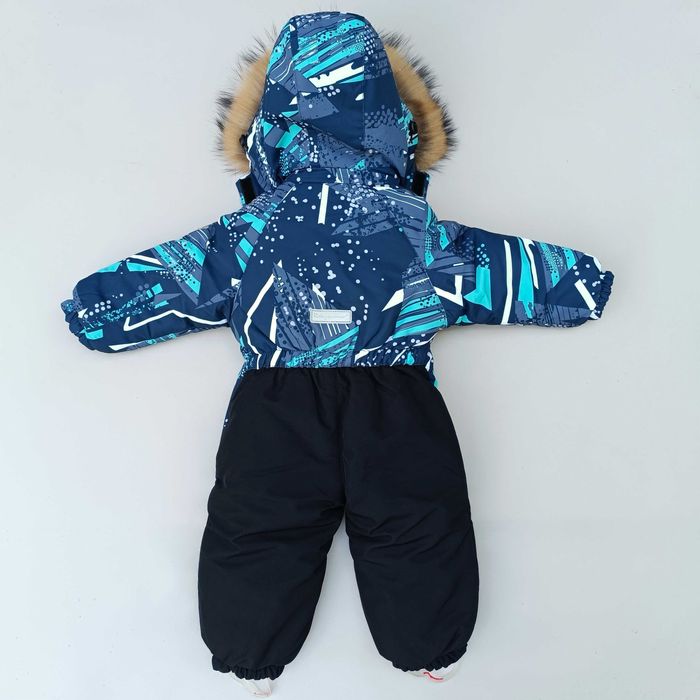 Зимовий суцільний дитячий комбінезон хлопчика термокомбінезон новий