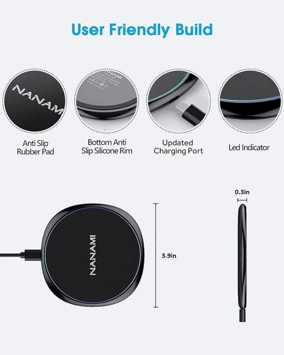 Ładowarka Bezprzewodowa NANAMI U6 10W