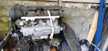 silnik volvo xc70 2,4t b5244t3 uszkodzony
