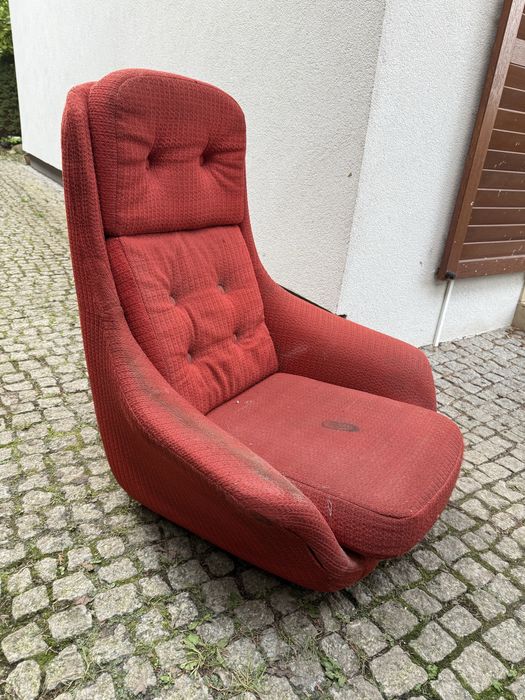 Fotel Świebodzin Wega lotnik kubełek  siedzisko bez postawy kubełkowy