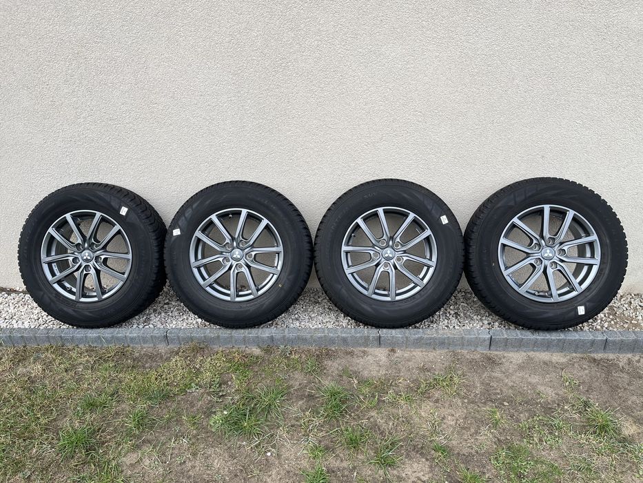Koło felgi aluminiowe 16” Mitsubishi 5x114.3 zimówki Falken 215/70r17