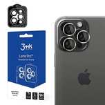 Osłona aparatu 3mk Lens Protection Pro ze złotą ramką na iPhone 15 Pro
