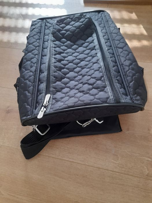 Transportadora de gato dobrável e impermeável