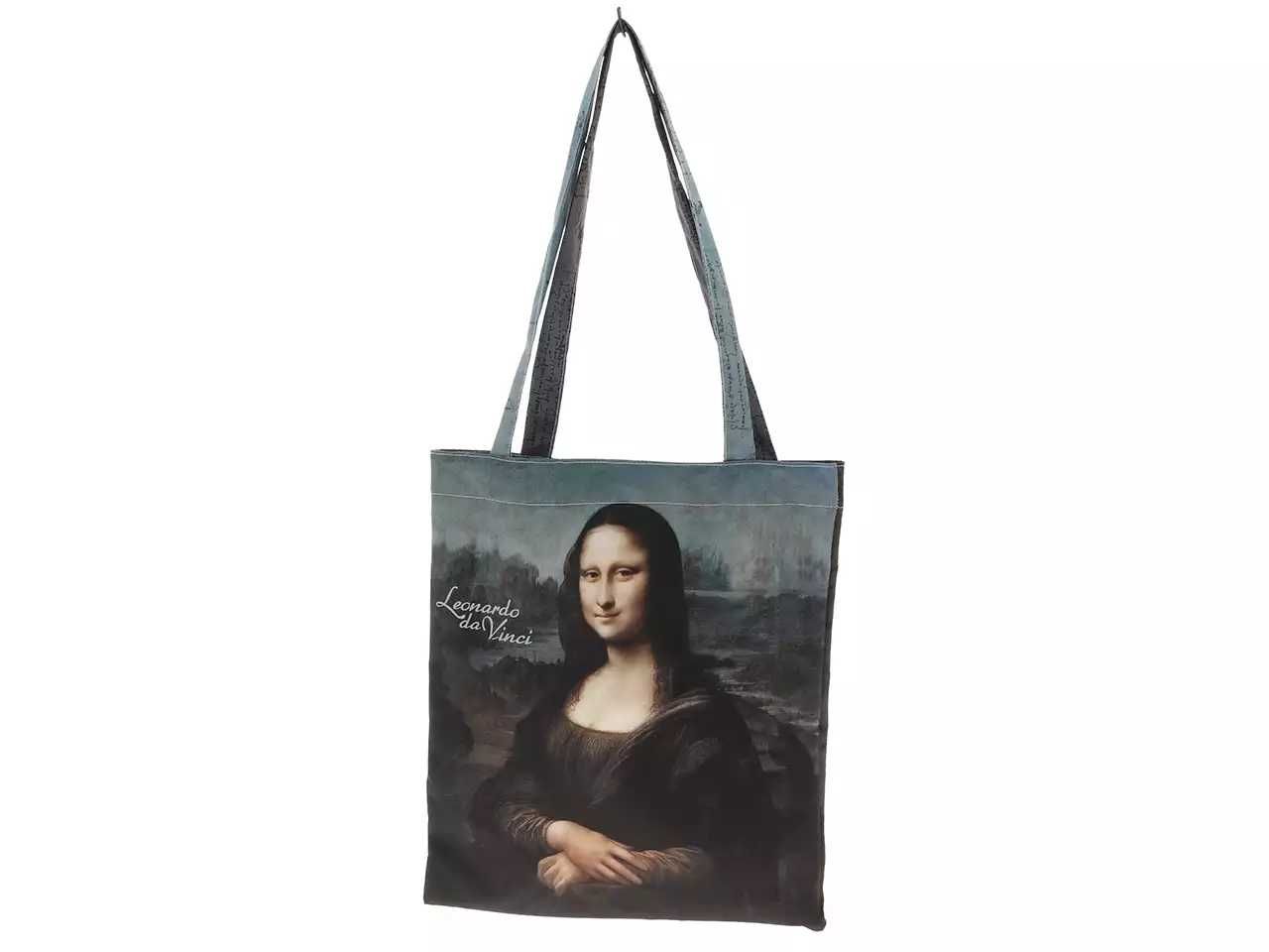 Mona Lisa Dama z łasiczką L. da Vinci NOWA torba torebka shopperka