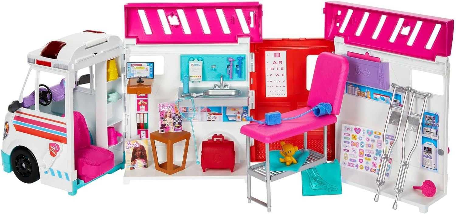 Барби Скорая помощь и госпиталь HKT79 Barbie Ambulance and Hospital
