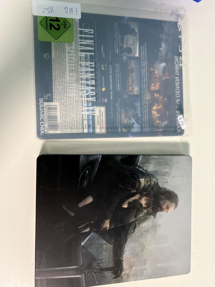 #910 Final Fantasy xv special edition metalbox metal box gra ps4