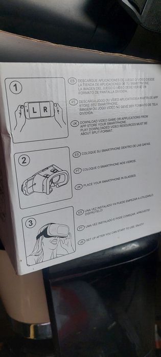 Óculos 3D ver jogos