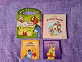 Komplet 4 książek dla dzieci Kubuś i Przyjaciele (Kubuś Puchatek)