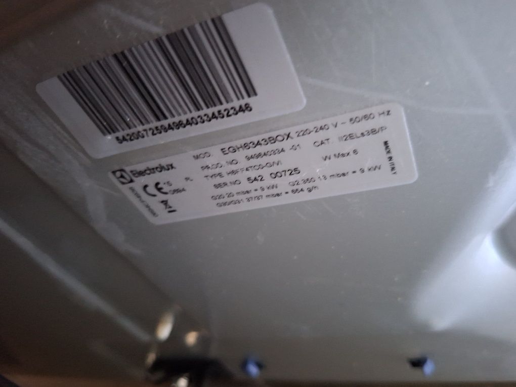 Płyta gazowa Electrolux EGH6343BOX