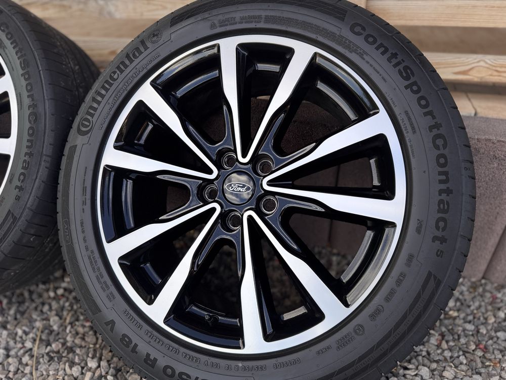 Felgi Koła 18 5x108 Oryginał Ford Kuga Opony Continental