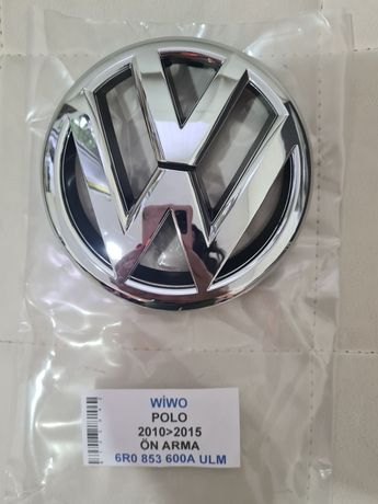 Эмблема на решетку радиатора Volkswagen VW POLO 10-15 перед 120мм