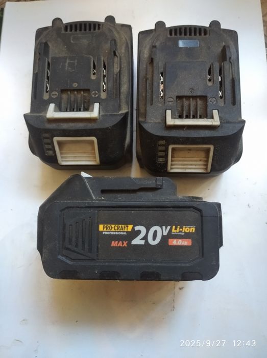 Акумулятори Prokraft 20v4