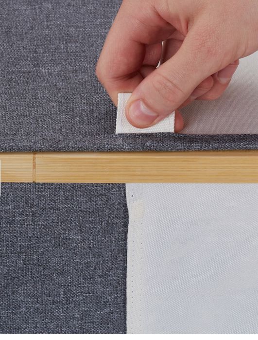 Kosz na pranie z 2 przegrodami 110l