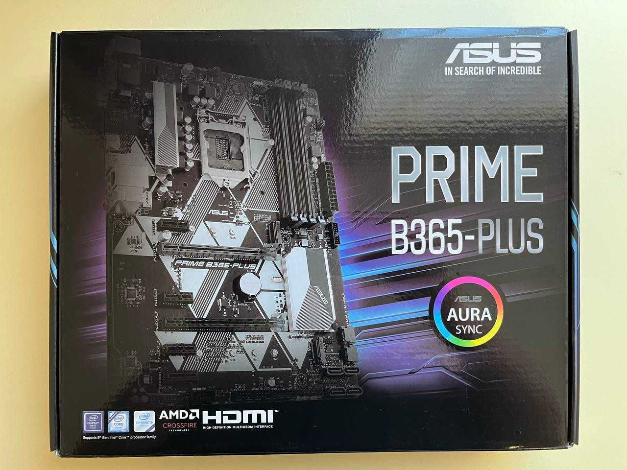 Материнська плата Asus Prime B365-Plus (s1151, Intel B365, PCI-Ex16)