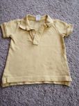 Pólo amarelo da zara 9/12 meses