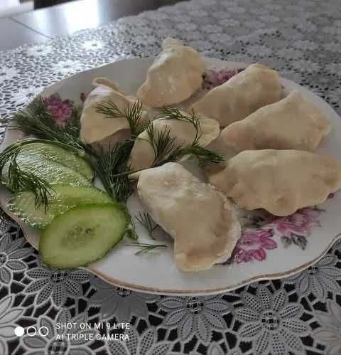 Pierogi domowej roboty.