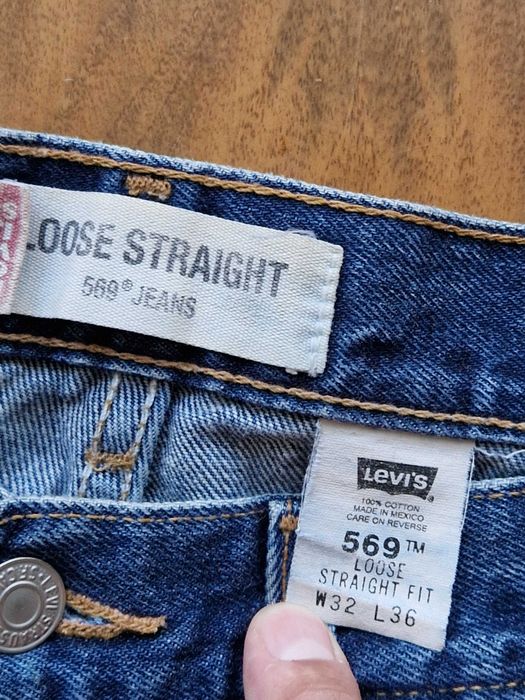 Джинсы (Levis 550/569) Момы .размр.W32-L34/36 Made in Mexico !