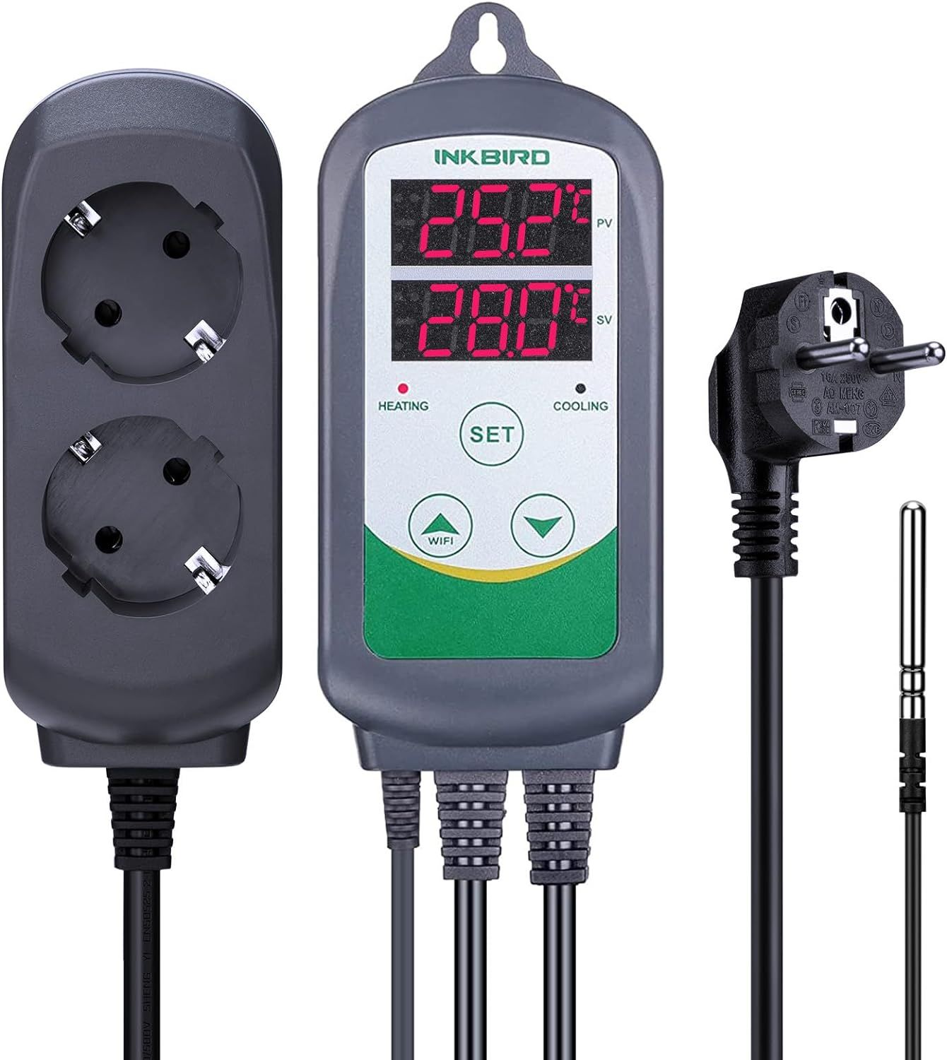 inkbird itc-308 termostat, regulator temperatury 220v
