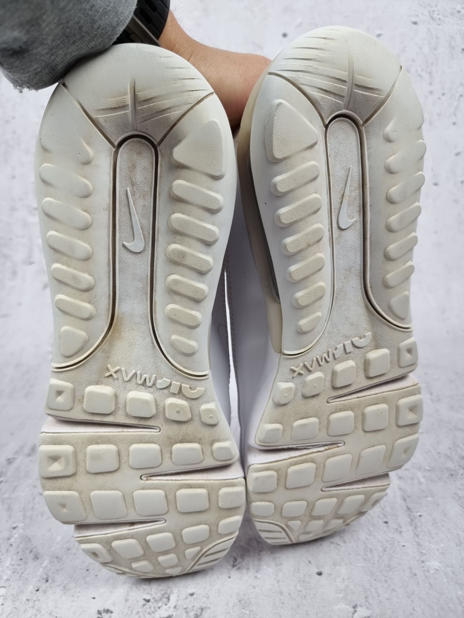Buty Damskie Nike Air Max 38.5 Sportowe Sneakersy Białe White