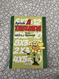 Livro “Aprende a tabuada com o… Prof. Girassol”