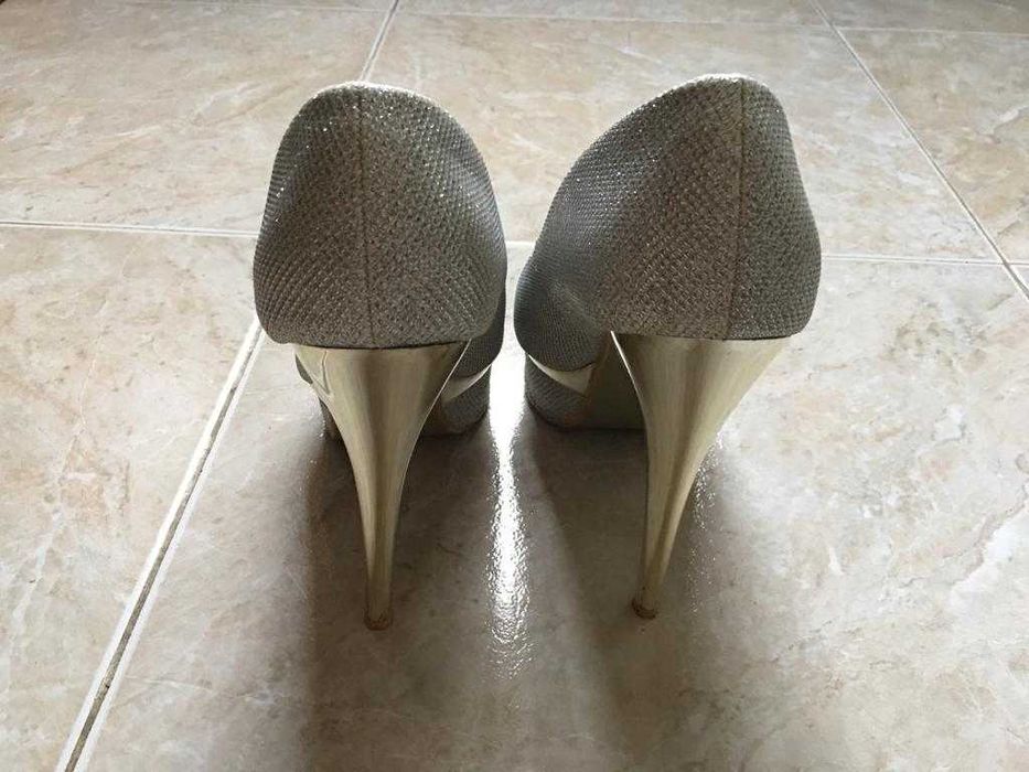 Sapatos Prateados nº 40